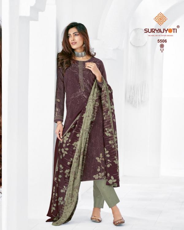 Suryajyoti Trendy Cotton Vol-55 Cotton Designer Excluisve Dress Material